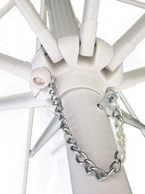 System otwierania - Parasol gastronomiczny ogrodowy barowy parasol restauracyjny piwny handlowy parasol hotelowy parasol reklamowy z indywidualnym nadrukiem Okrągły