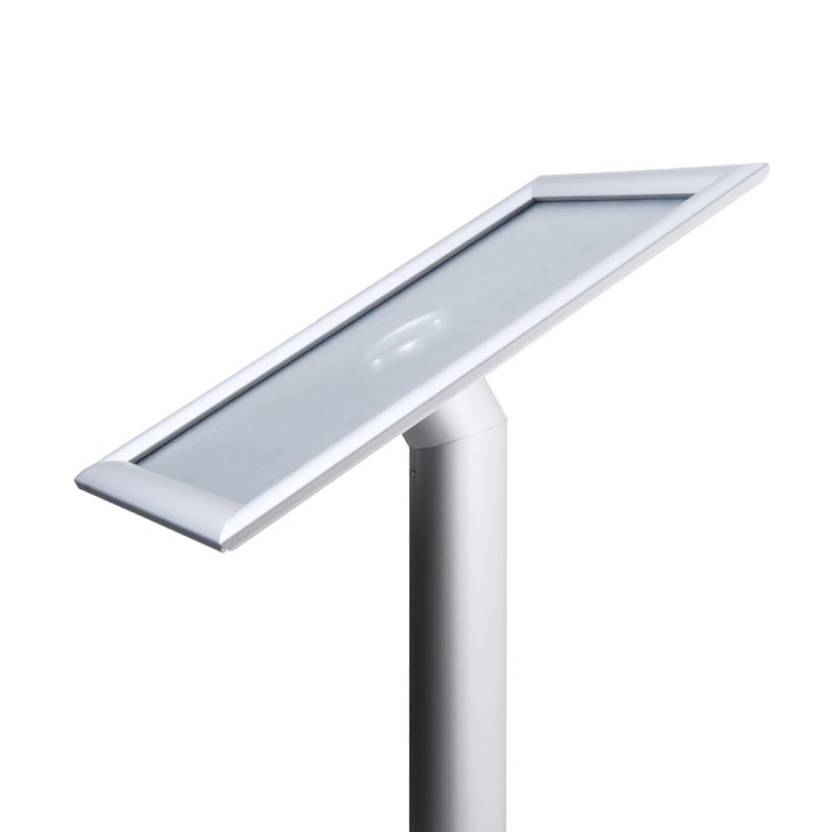 Detal - Stojak na menu stojak prezenter na kartę menu stojak informacyjny prezentacyjny z Ramką OWZ A3 do restauracji gastronomii do hotelu stojak na plakat Menu Board