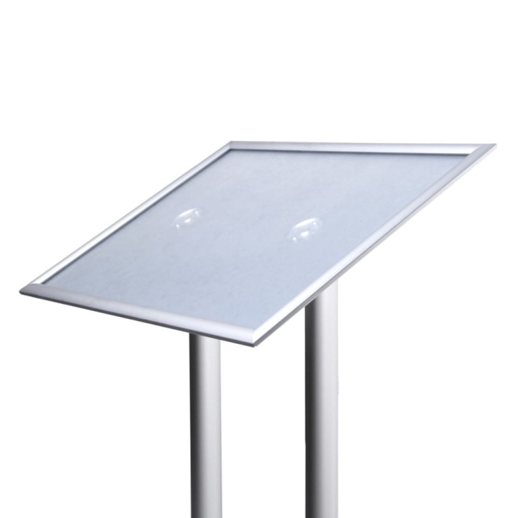 Detal - Stojak na menu stojak prezenter na kartę menu stojak informacyjny prezentacyjny z Ramką OWZ A2 do restauracji gastronomii do hotelu stojak na plakat Menu Board