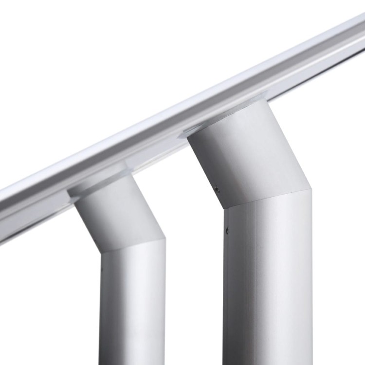 Detal - Stojak na menu stojak prezenter na kartę menu stojak informacyjny prezentacyjny z Ramką OWZ A2 do restauracji gastronomii do hotelu stojak na plakat Menu Board z zaokrąglonymi narożnikami