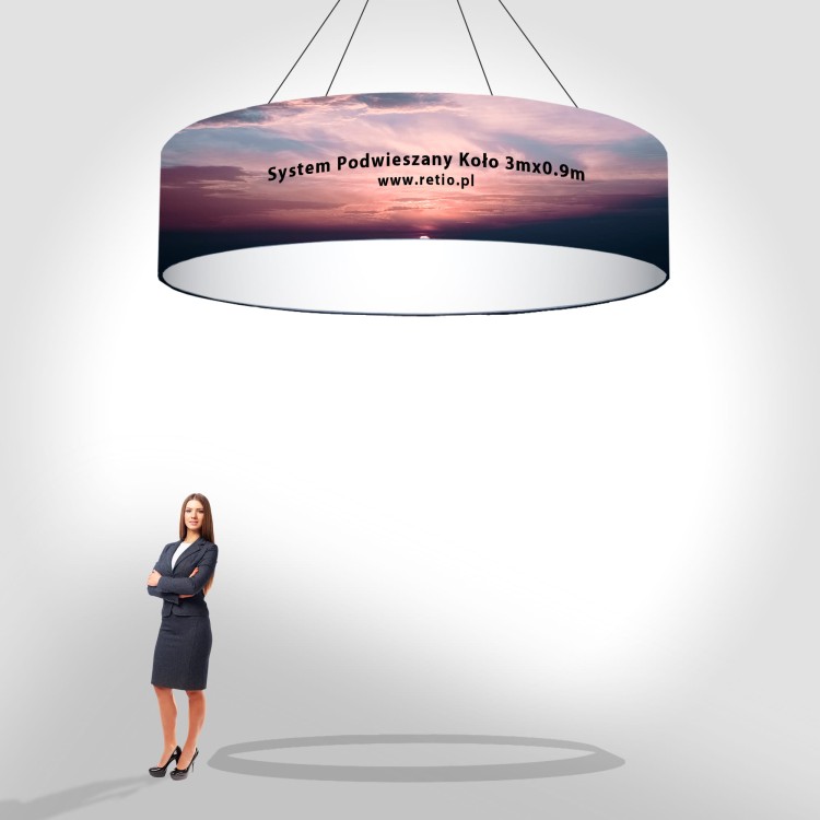 System podwieszany Tekstylny Koło
