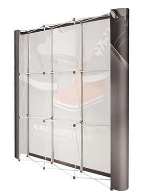 Zestaw Pop-up - ścianka łukowa 3m + kufer