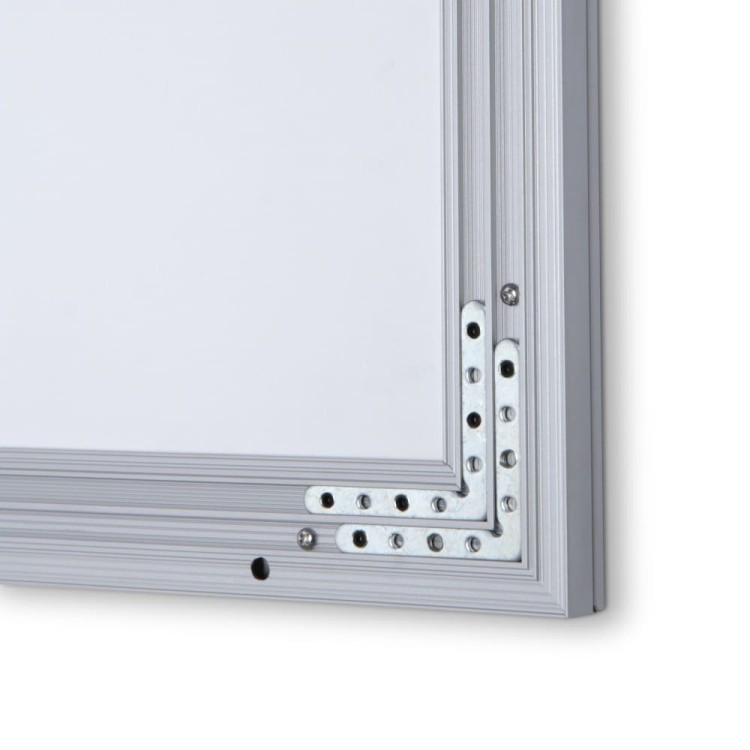 Detal - Ramka LED podświetlana PLED Economy A3 (29,7 x 42,0 cm) rama na plakat zdjęcia obraz zatrzaskowa OWZ podświetlana rama plakatowa wysokiej jakości