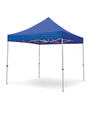 Namiot reklamowy 3x3m bez nadruku niebieski