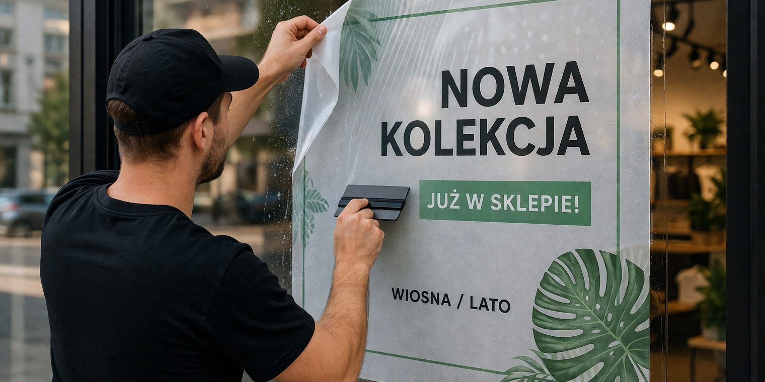 Montaż folii samoprzylepnej